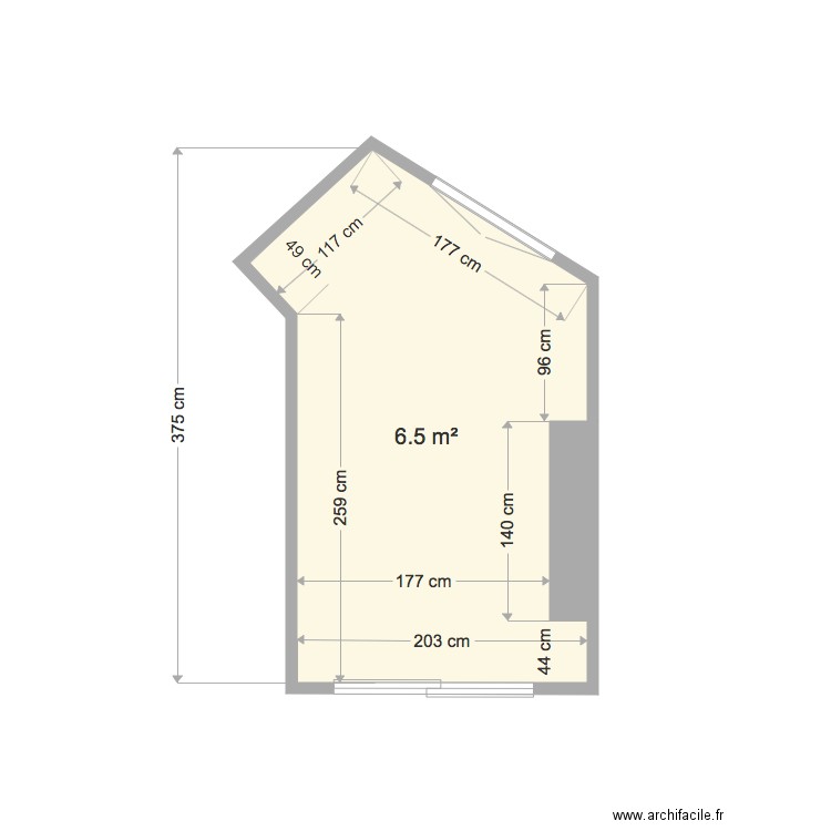 247 V plan cuisine. Plan de 0 pièce et 0 m2