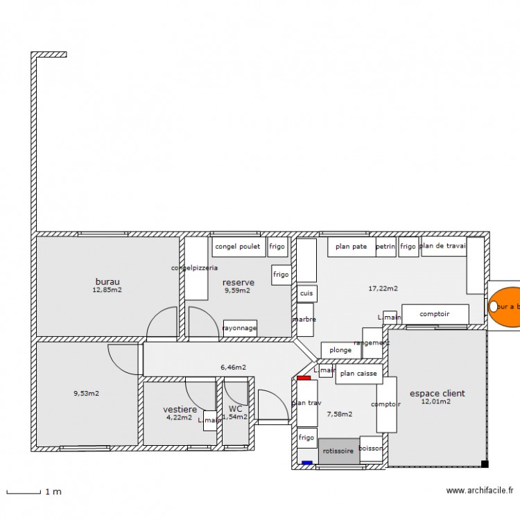 pizzeria rotisserie nakutakoin 2. Plan de 0 pièce et 0 m2