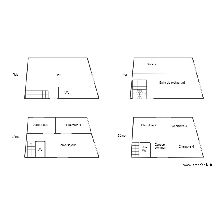ILE DE SEIN LE BORGNE. Plan de 0 pièce et 0 m2