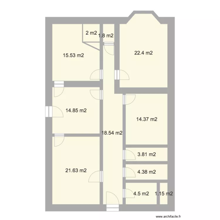 lain&eacute; rdj. Plan de 