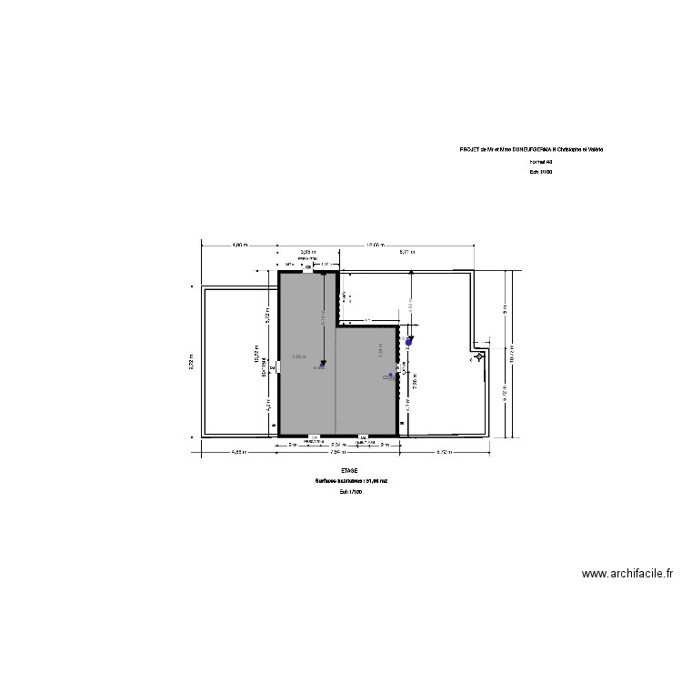 SORTIE TOITUTRE DUNEUF... Plan de 0 pièce et 0 m2