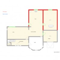 plan maison  annexe 