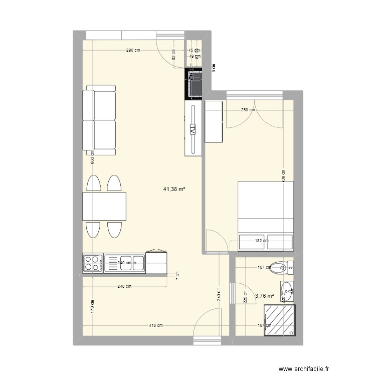 Haut de Nendaz . Plan de 0 pièce et 0 m2