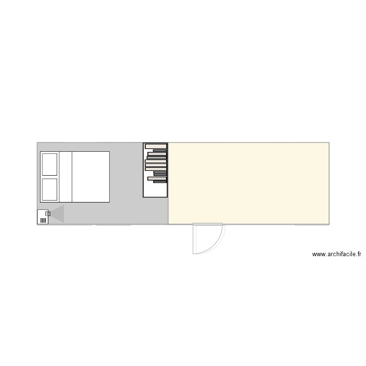 tiny house version 1. Plan de 0 pièce et 0 m2