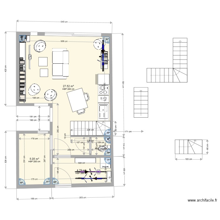 plan 6 revu 4. Plan de 0 pièce et 0 m2