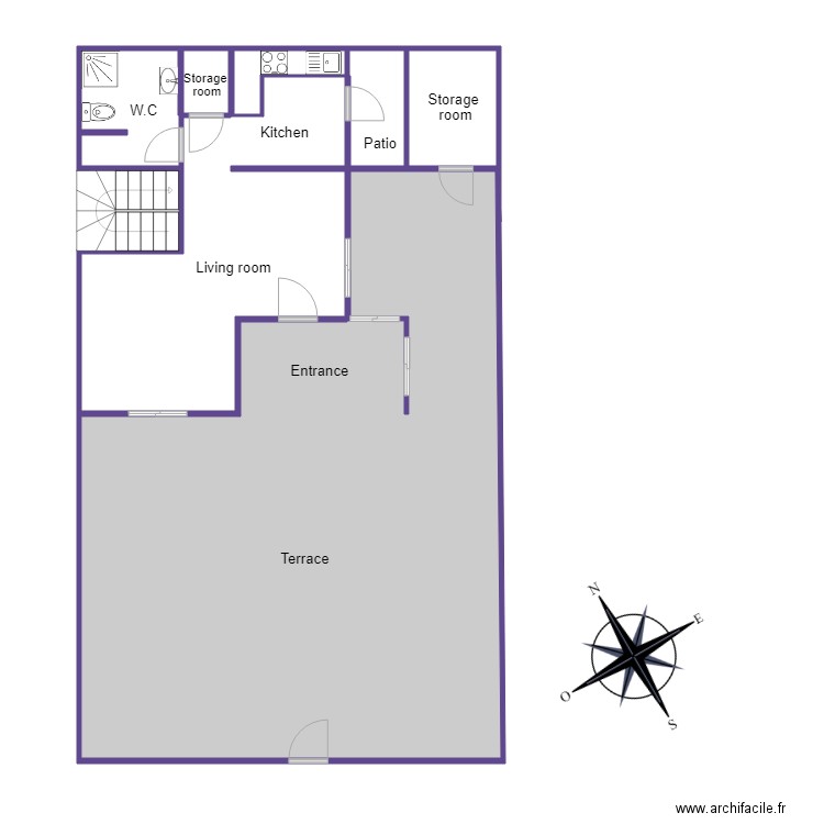 calle guadalquivir n61 mil palmeras 1º piso. Plan de 0 pièce et 0 m2