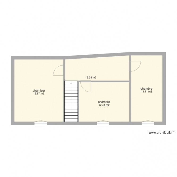 plan LASSAIGNE etage. Plan de 0 pièce et 0 m2