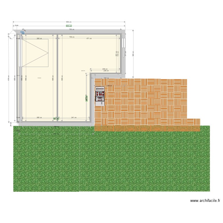 plan 3. Plan de 0 pièce et 0 m2