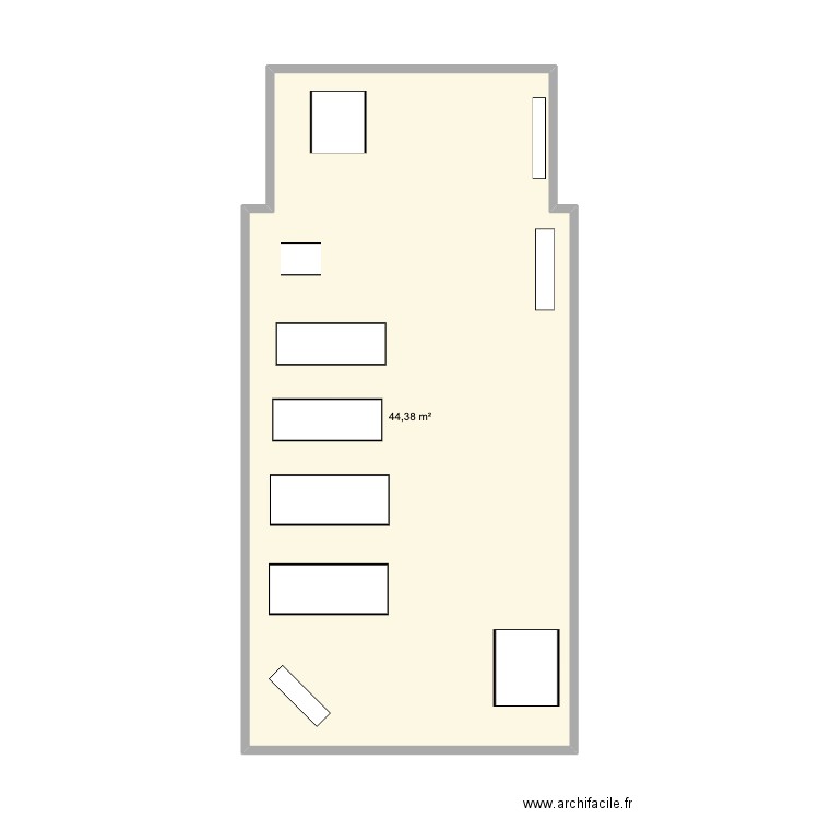 Salle de Sport . Plan de 0 pièce et 0 m2