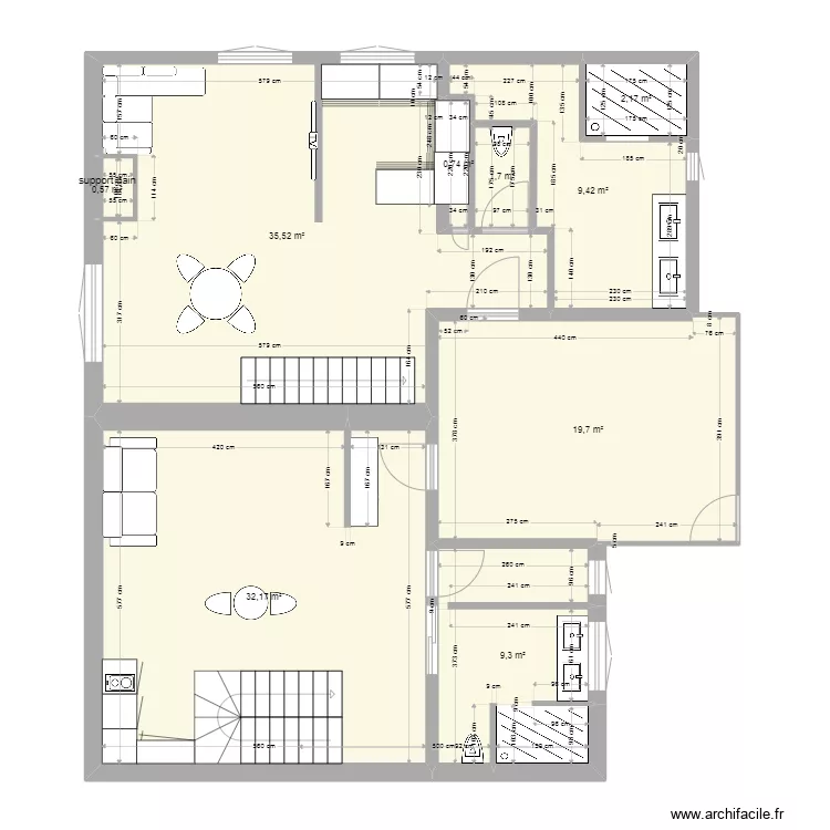 K ET N 2  nic mag 1etage definif 4 valid&eacute; dernier. Plan de 