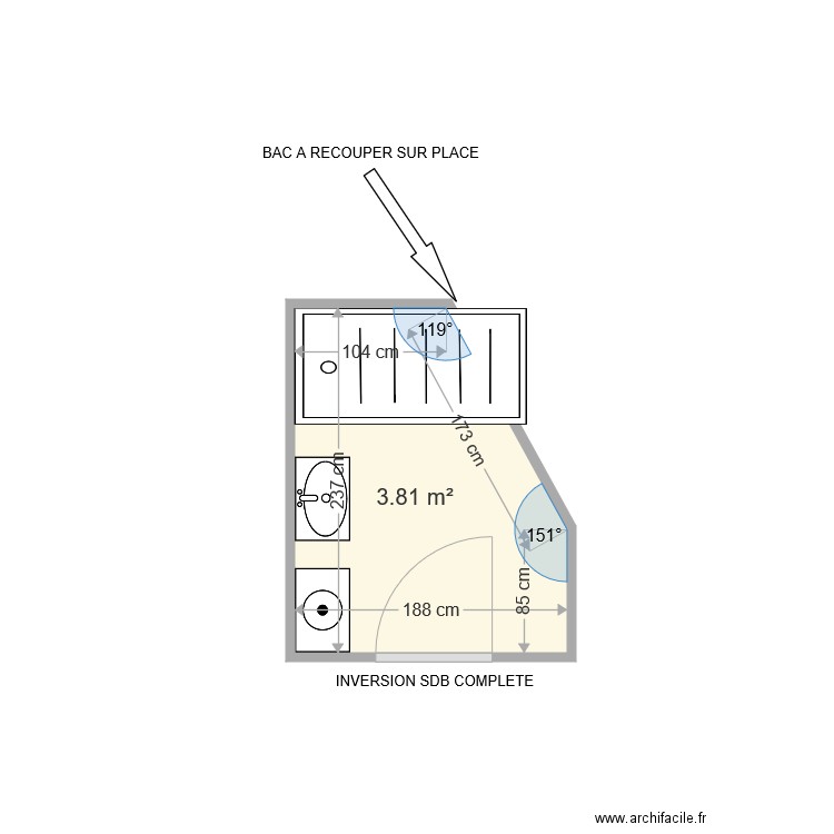 HOSAERT ELIANE . Plan de 0 pièce et 0 m2