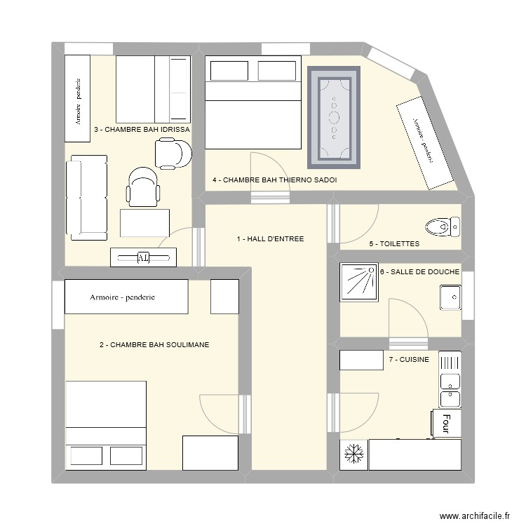 ggg. Plan de 0 pièce et 0 m2