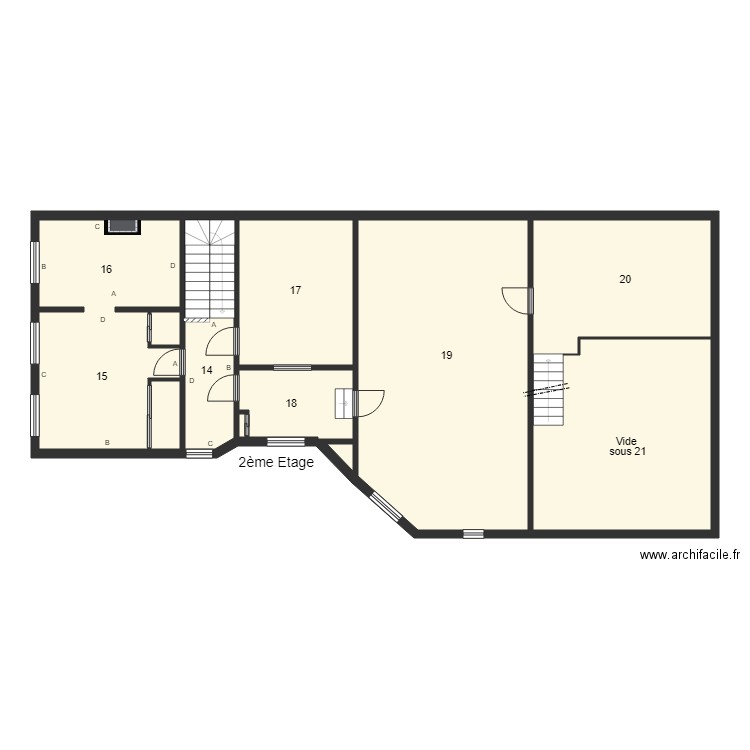 185004 HENRIONNET Plomb. Plan de 0 pièce et 0 m2