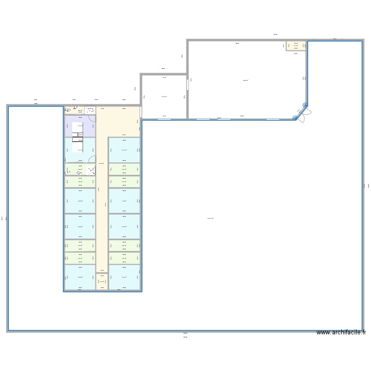 Plan Magasin LA PYRAMIDE. Plan de 0 pièce et 0 m2