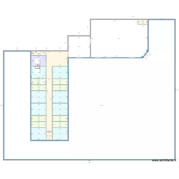 Plan Magasin LA PYRAMIDE. Plan de 