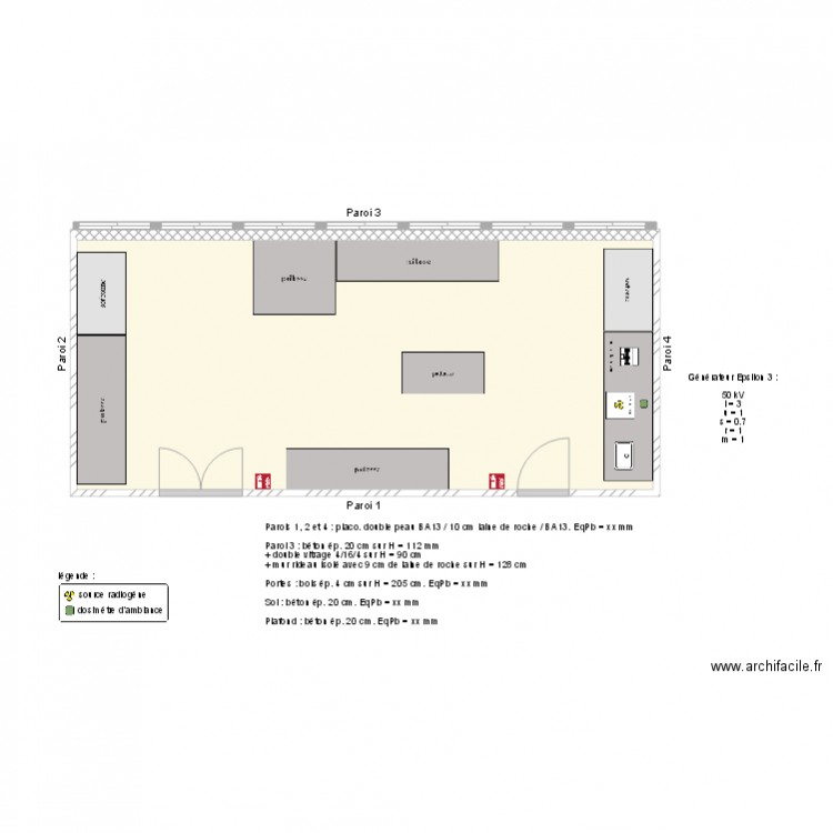 1E05 ancien. Plan de 0 pièce et 0 m2