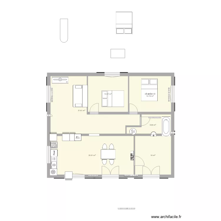 appart arlac xuxen modifieelsa. Plan de 