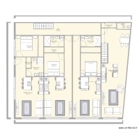 Plan Garage 7 appartements a