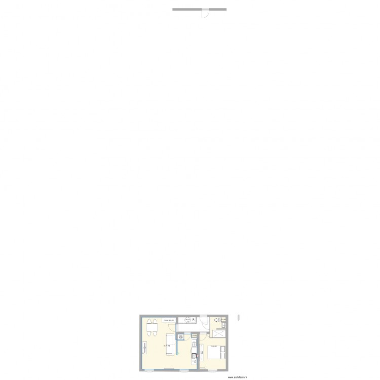 Aleger. Plan de 0 pièce et 0 m2
