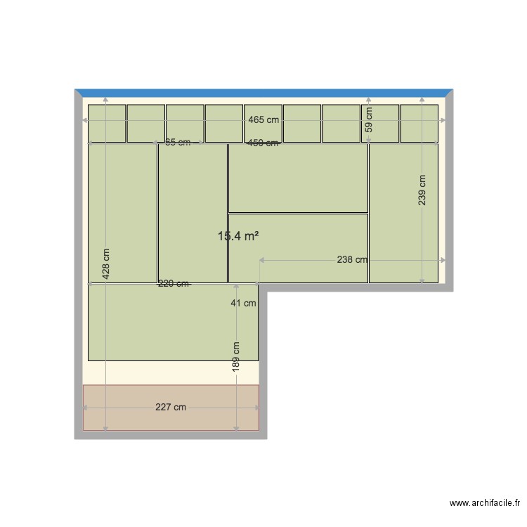 perchoir. Plan de 0 pièce et 0 m2