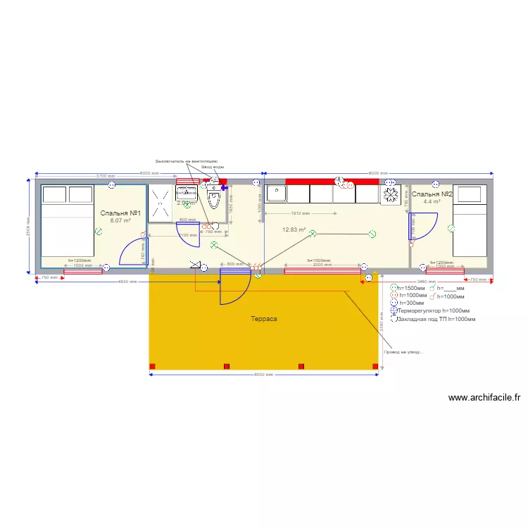 30 long. Plan de 30 long. Plan de