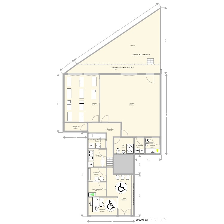 PARIS 13 PROJET 170718. Plan de 0 pièce et 0 m2