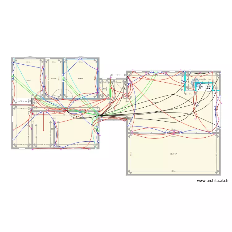 schéma électrique villa SEVERIENS PROCIDA. Plan de schéma électrique villa SEVERIENS PROCIDA. Plan de