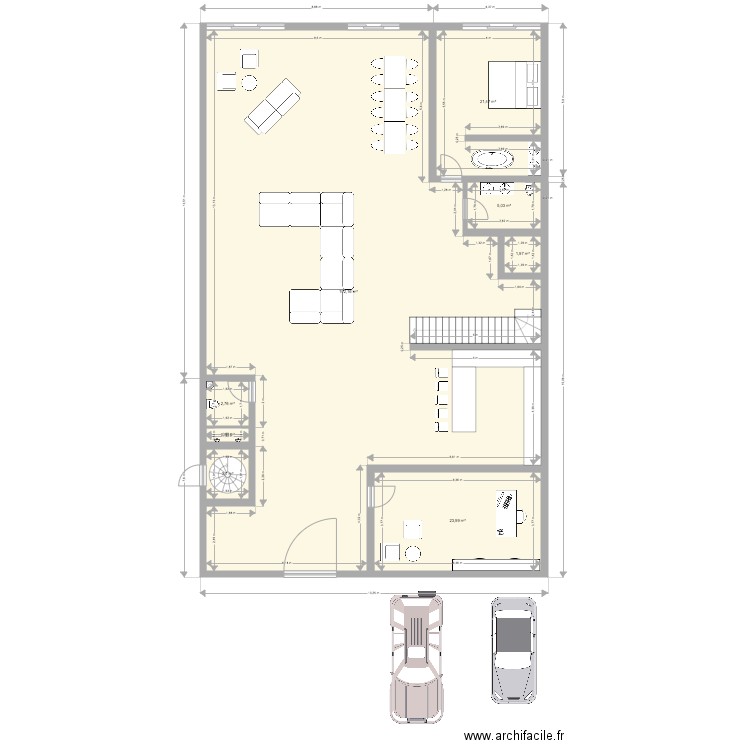CALI DREAM RDC 1. Plan de 0 pièce et 0 m2