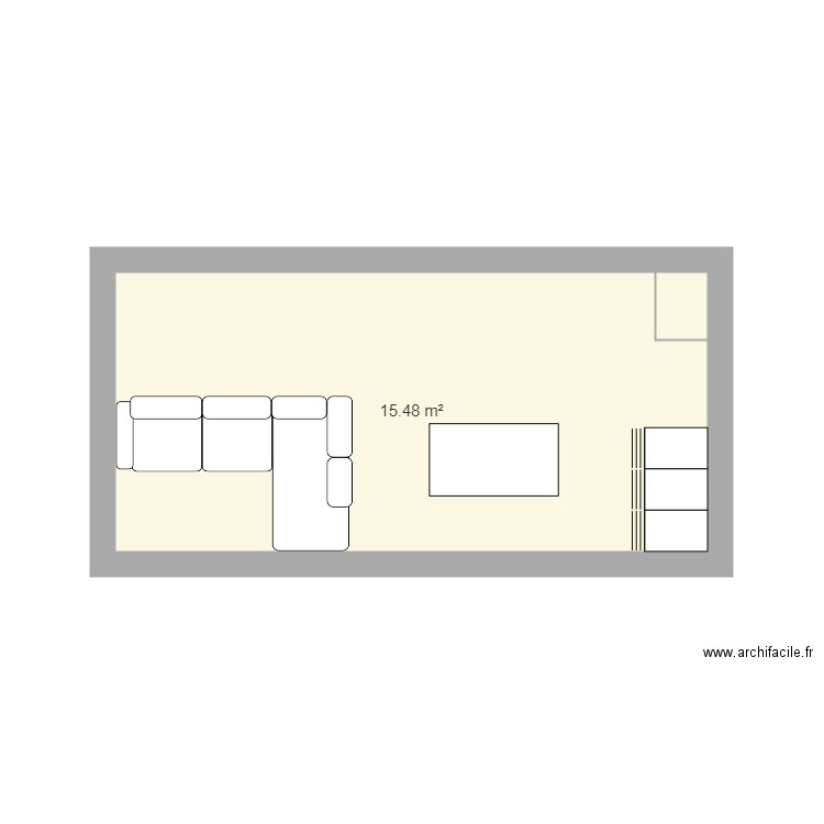agencement cuisine. Plan de 0 pièce et 0 m2