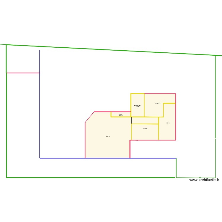 projet maison inter 1. Plan de 0 pièce et 0 m2