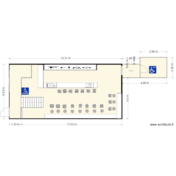 KLUX. Plan de 0 pièce et 0 m2