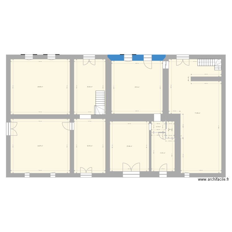 Plante de Joville RDC. Plan de 0 pièce et 0 m2