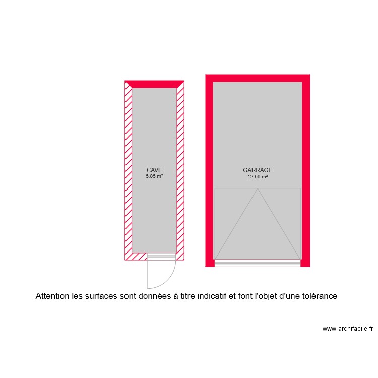 ANNEXE 6245 OUAFAE . Plan de 0 pièce et 0 m2