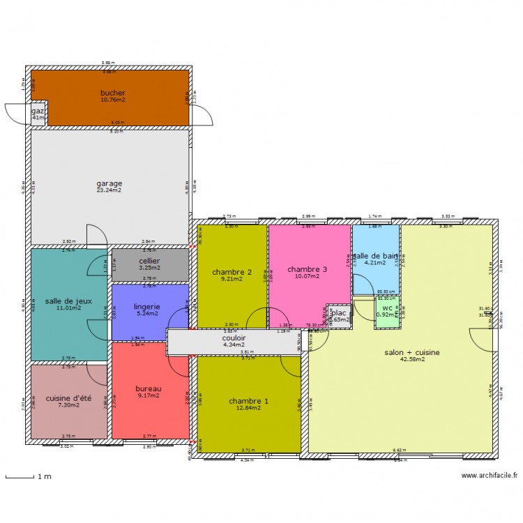 maison arragon. Plan de 0 pièce et 0 m2