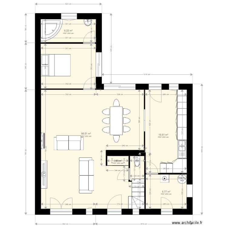 Bestanco RDC Chatillon 120. Plan de 0 pièce et 0 m2