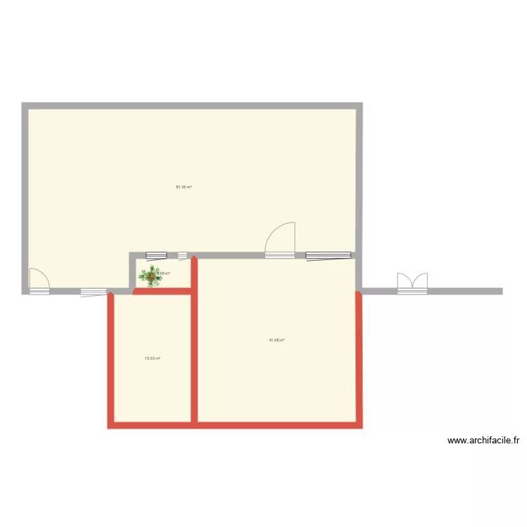 Extention uxem 2. Plan de 