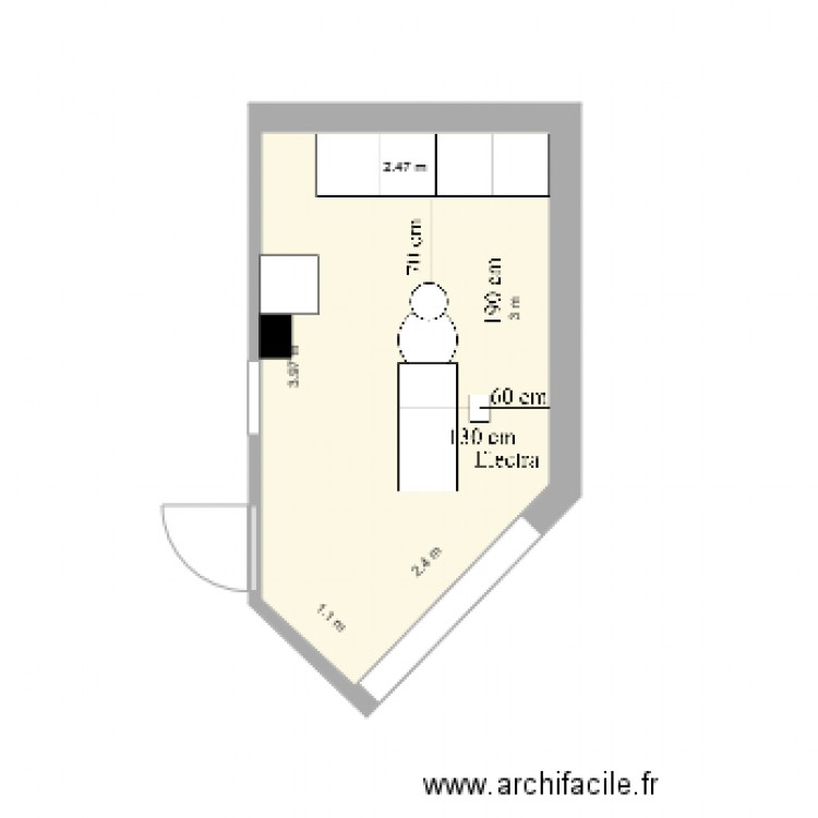 Dr CRAPIS. Plan de 0 pièce et 0 m2