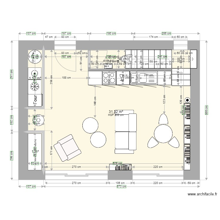 Maison Fareins Extension B N0 Base V3. Plan de 0 pièce et 0 m2