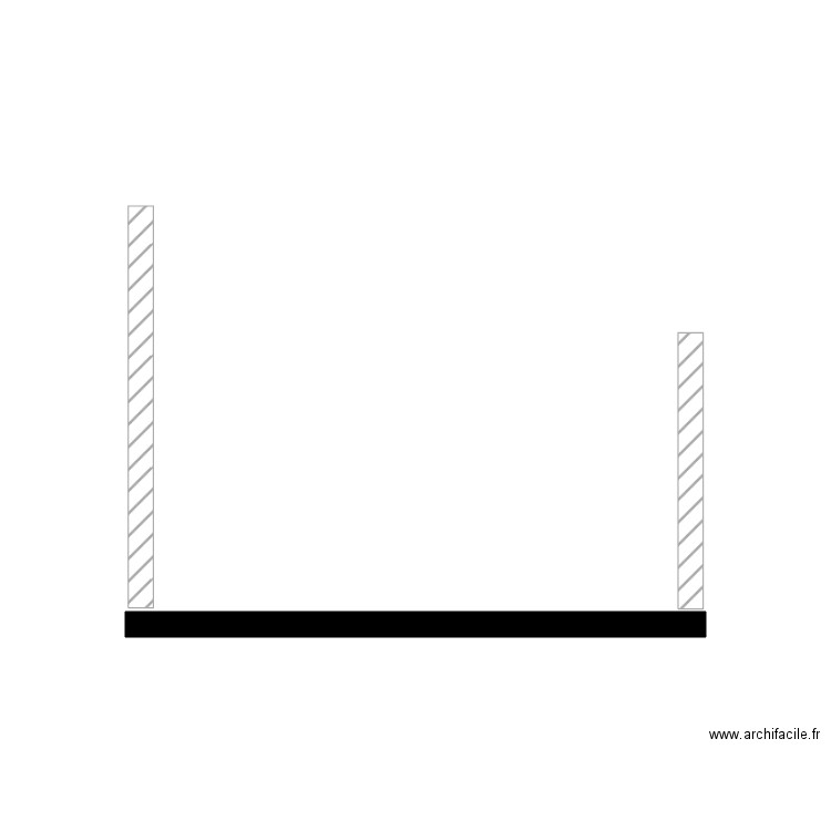 AGRANDISSEMENT. Plan de 0 pièce et 0 m2