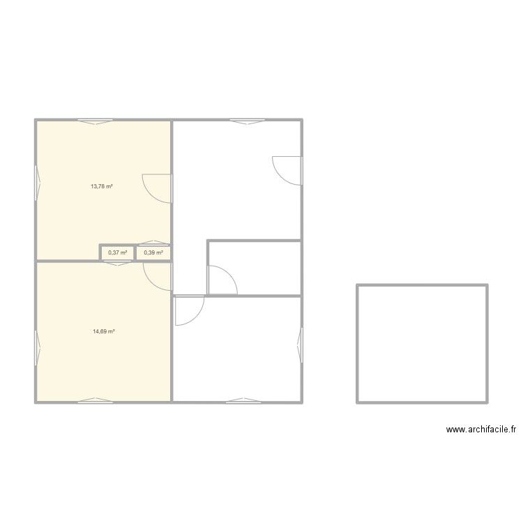 Satilleux. Plan de 0 pièce et 0 m2