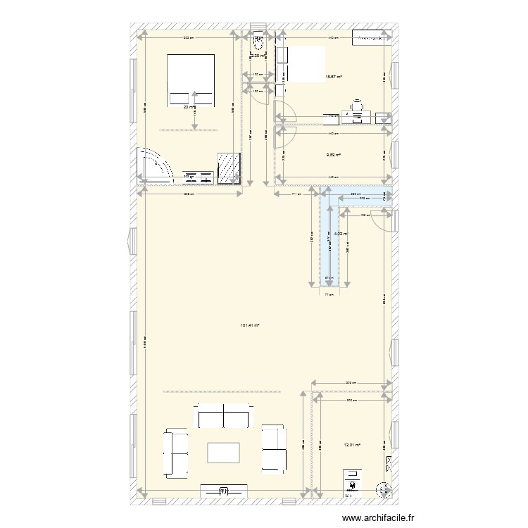 robin des bois. Plan de 0 pièce et 0 m2