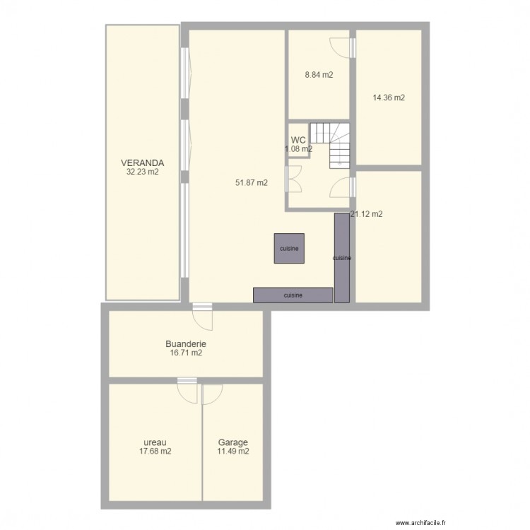 croiseau D. Plan de 0 pièce et 0 m2