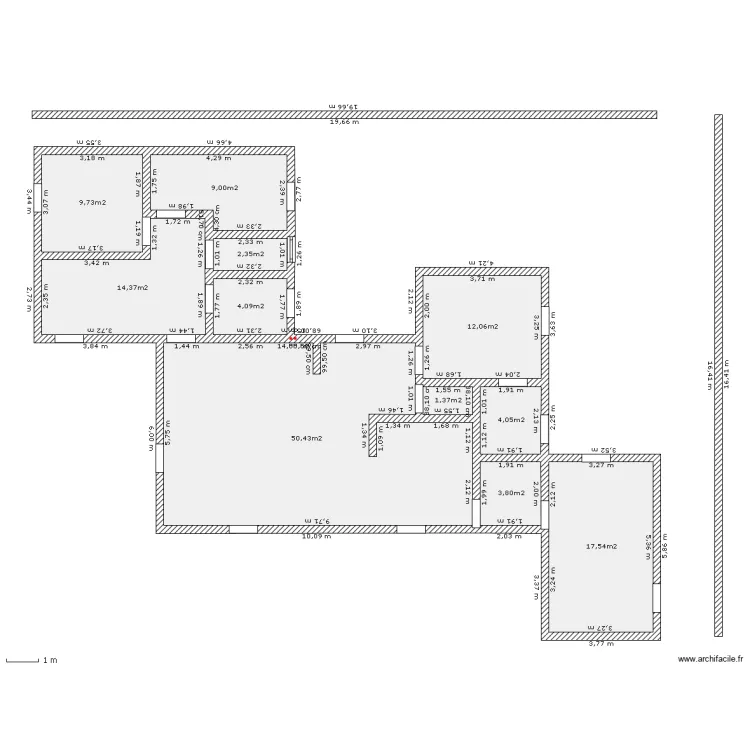 maisondede1. Plan de 