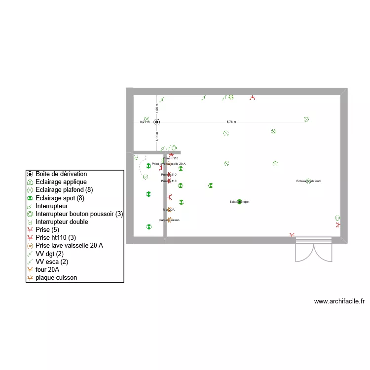 sarrageois. Plan de 