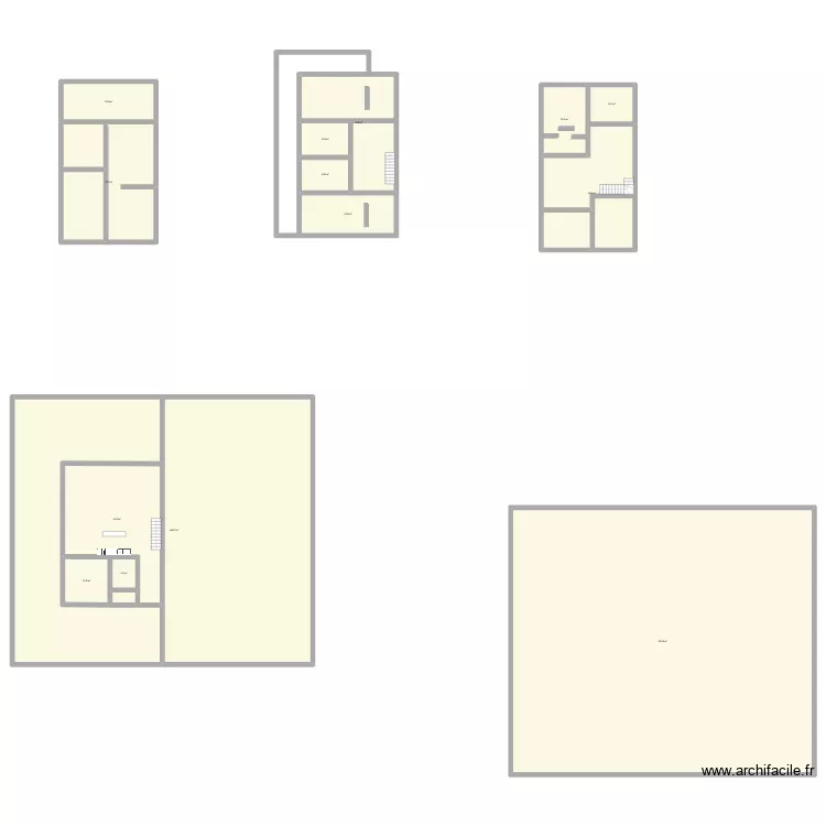 Buntok. Plan de 