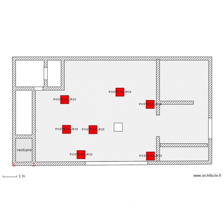 DERATISATION. Plan de 0 pièce et 0 m2