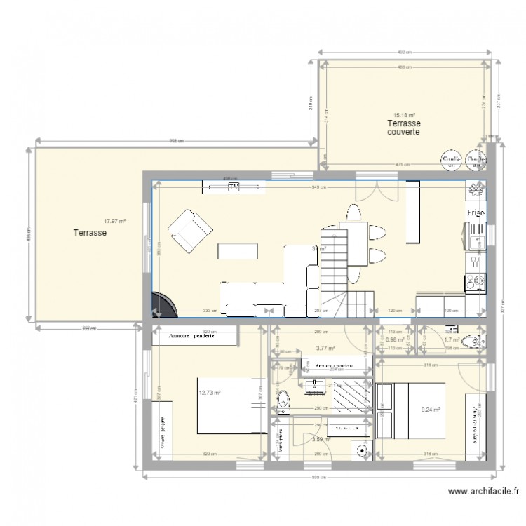 Maison perso 12 avec CH Alando 2. Plan de 0 pièce et 0 m2