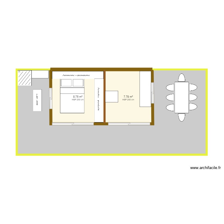 20m2 Example Plan – 20m2 – Par leonia ️ | ArchiFacile