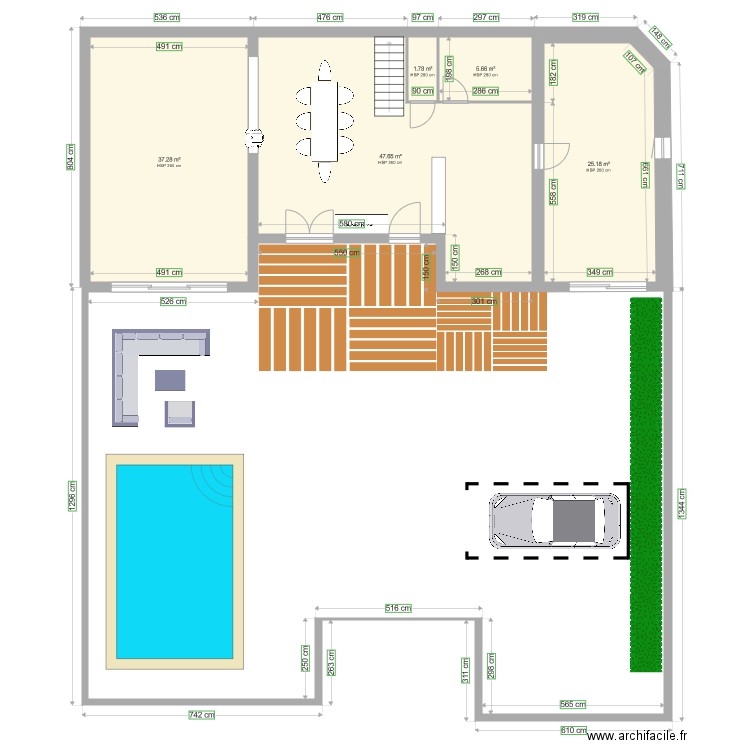 Maison St Max mairie. Plan de 0 pièce et 0 m2