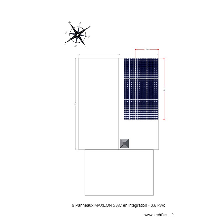 Maison 2 FAURE IANNELLA . Plan de 0 pièce et 0 m2